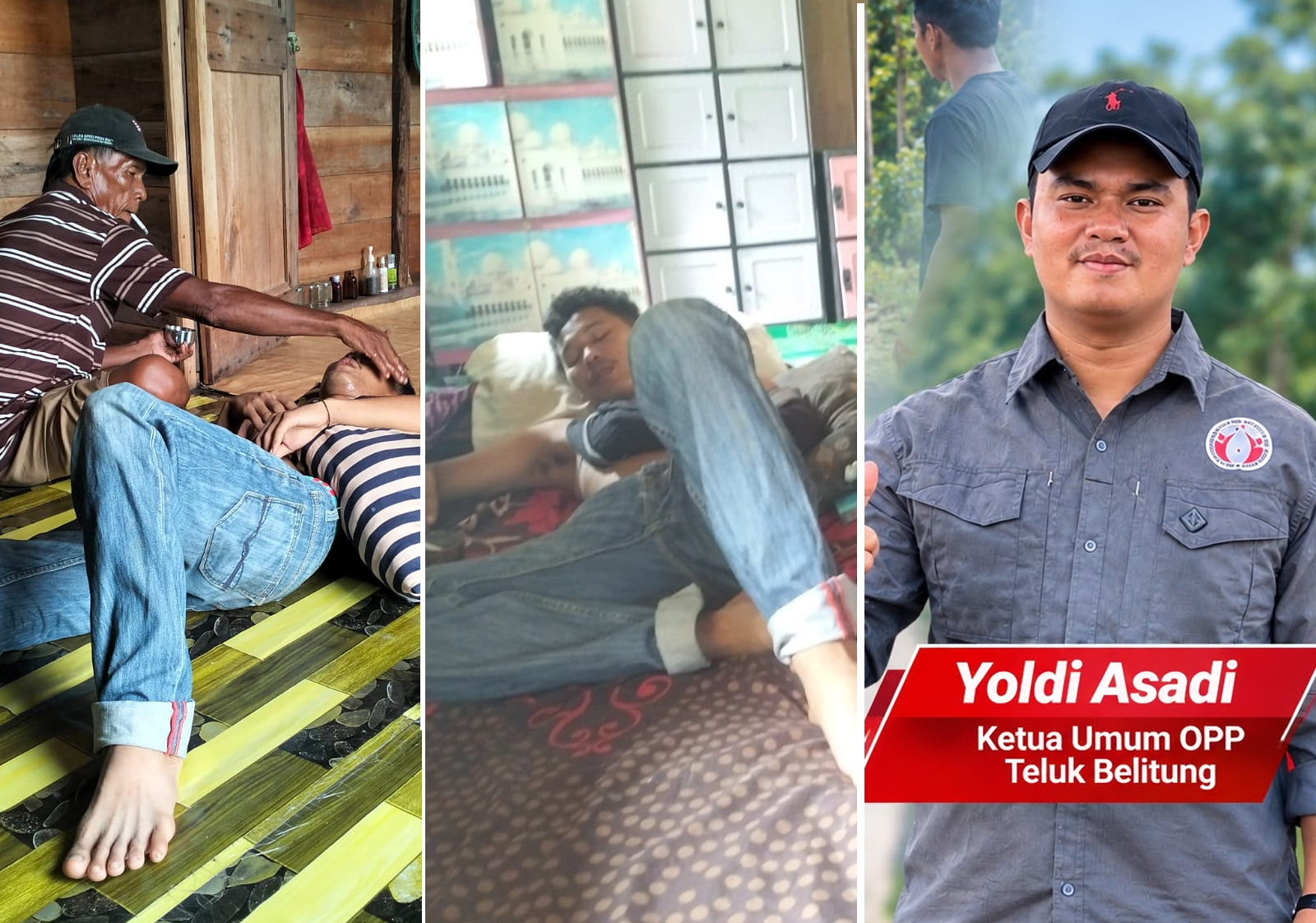 Dua Pemuda Teluk Belitung Jadi Korban Diduga Tabrak Sapi di Jalan PT ITA, OPP Kecam Ternak Berkeliaran