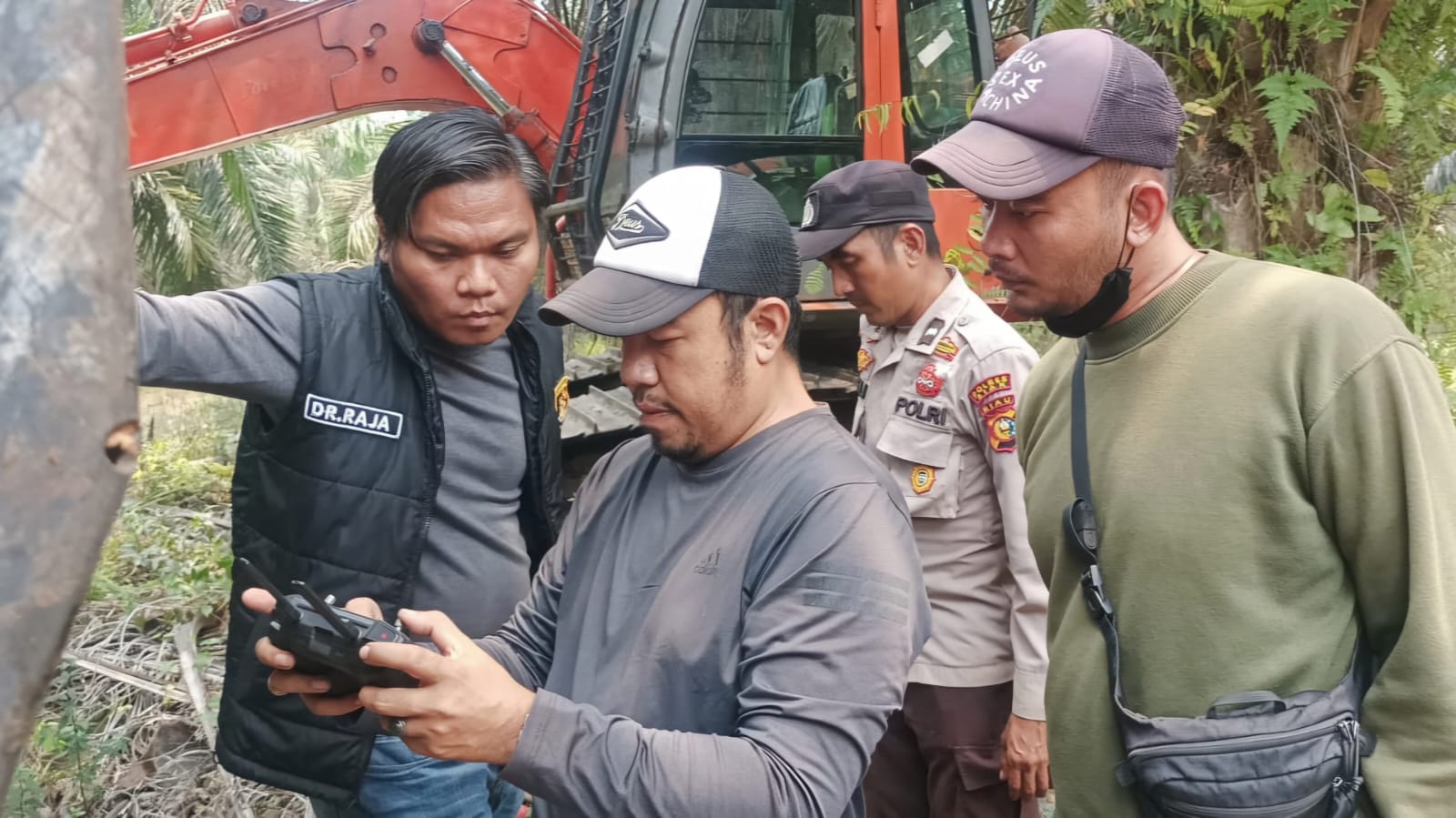 Nekat Buka Lahan dengan Cara Dibakar, Empat Pelaku Karhutla di Siak Diringkus Polisi