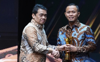 Wali Kota Agung Nugroho Raih Penghargaan Nasional Bidang Pembangunan Infrastruktur