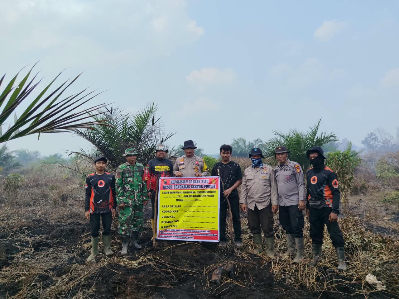 Diduga Kuasai Kawasan Hutan untuk Kebun Sawit, Warga Bengkalis Jadi Tersangka
