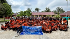 Sosialisasi Pengelolaan Sampah Organik dan Anorganik di SD Negeri 004 Muaro Sentajo sebagai Upaya Mewujudkan Sekolah Peduli Lingkungan